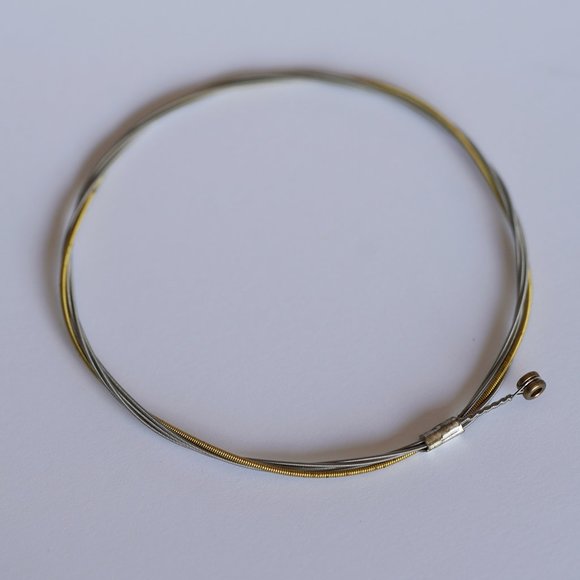Guitar String Bracelet - Acoutic and Electric Mix - Picture 1 of 3